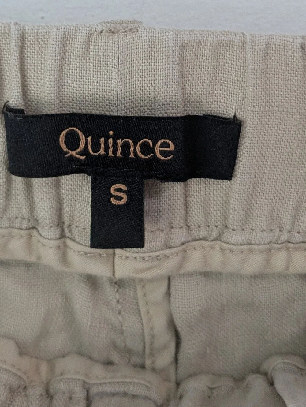 Quince European Linen Pants In Driftwood